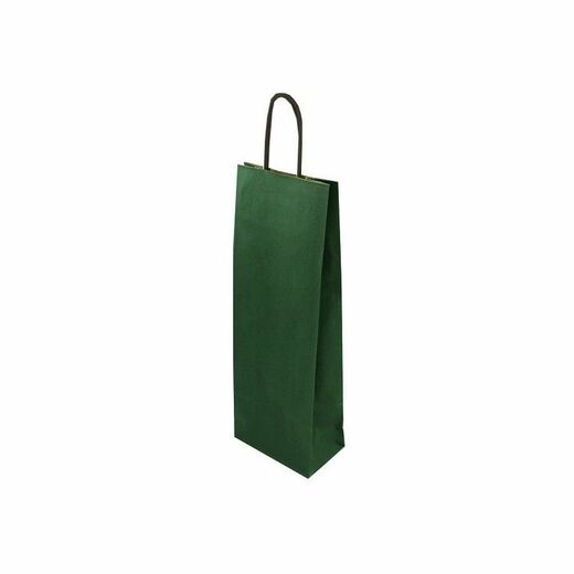 Taška na víno VIN EKO tm. zelená 140x80x390 mm